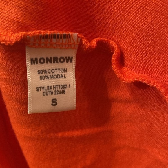 MONROW Long Sleeve Tee With Layered Tank & Chest Cutout Size S - Picture 7 of 7